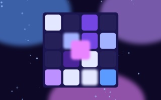2048 thumbnail: the game's pattern in blue and purple neon.